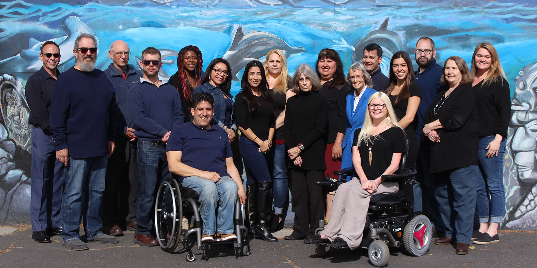 Photo of the ILRC staff (Photographed in 2018). Photo of the ILRC staff (Photographed in 2018).